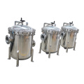 Edelstahl-Beutel-Filtergehäuse für industrielle 20um Micron Filtration